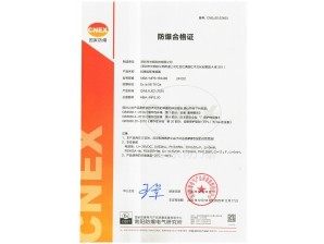 <b>本安型拉繩/拉線位移傳感器證書（數字信号輸出）</b>