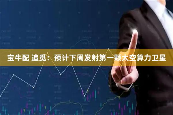 宝牛配 追觅：预计下周发射第一颗太空算力卫星