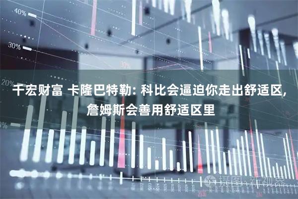 千宏财富 卡隆巴特勒: 科比会逼迫你走出舒适区, 詹姆斯会善用舒适区里